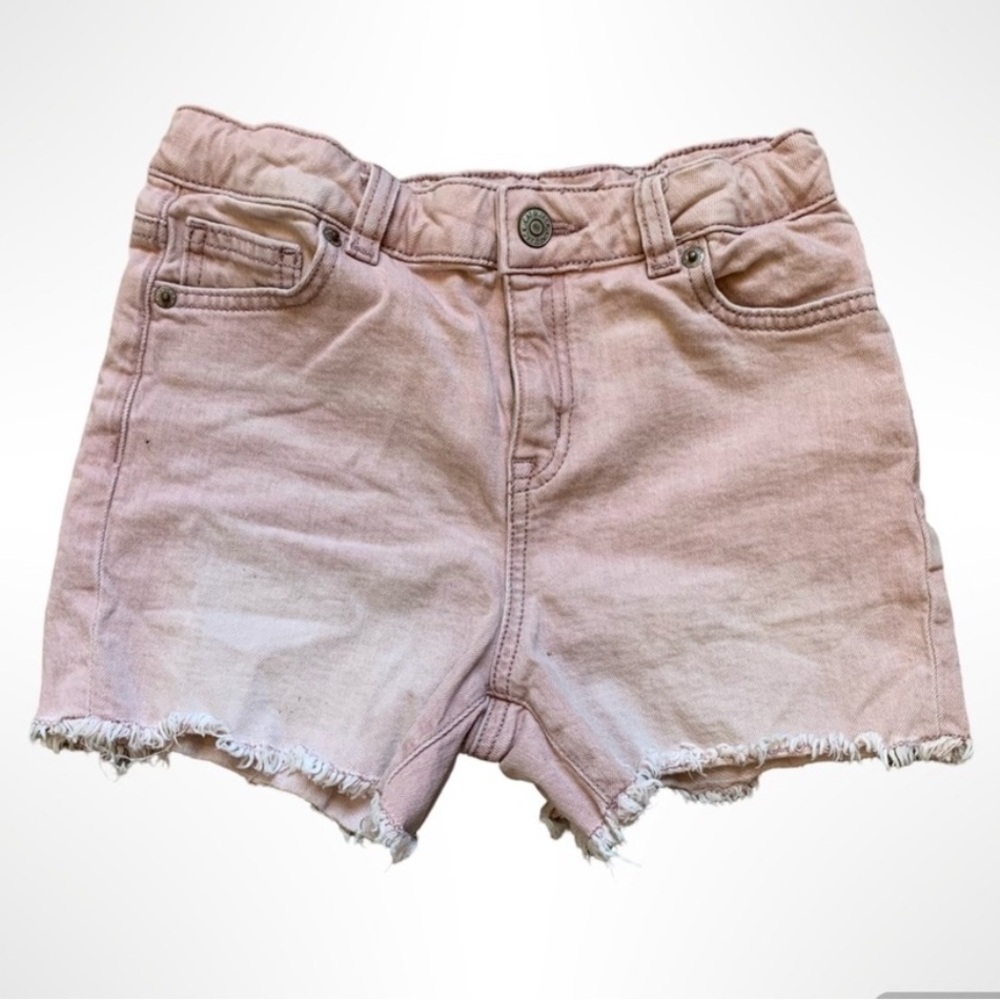 Kids pink jean shorts /Size Small